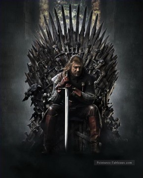 Fantaisie œuvres - Et si Ned Stark dans le trône de fer Le Trône de fer